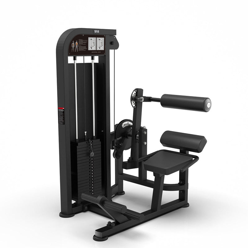 Ab / Lower Back Curl Pin Loaded Machine - Shadow Series