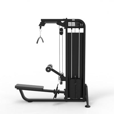 Pre Order - Expected Late Jan | Lat Pulldown / Seated Row Pin Loaded Machine - Shadow Series