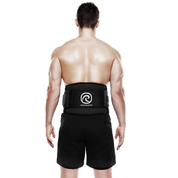 Rehband X-RX Back Support 7mm | 2-in-1 Back Support with Lifting Belt Image 3