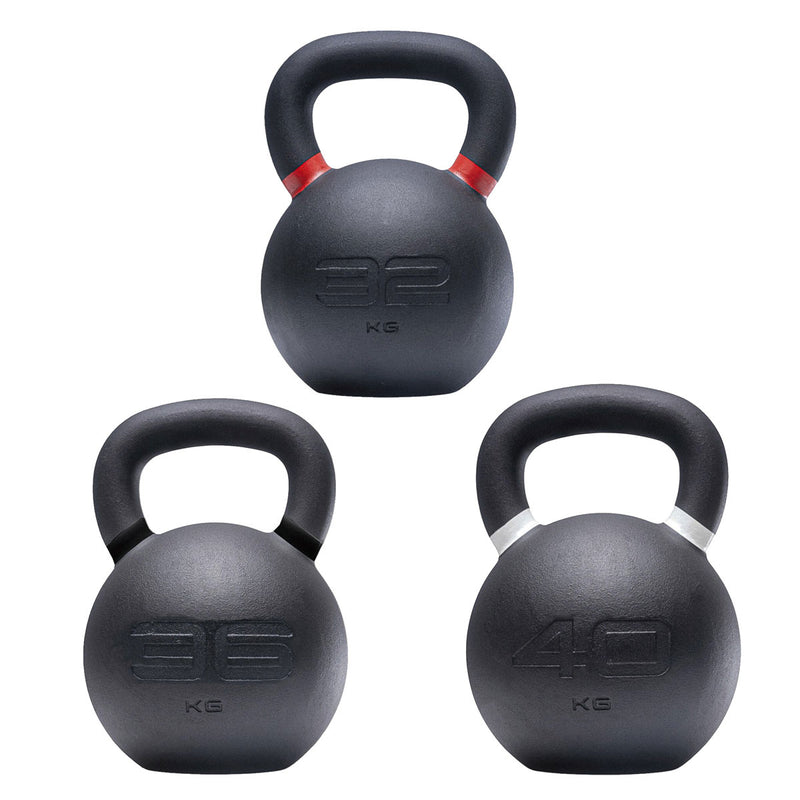 Classic Cast Iron Kettlebell Heavy Pack (32,36, 40)