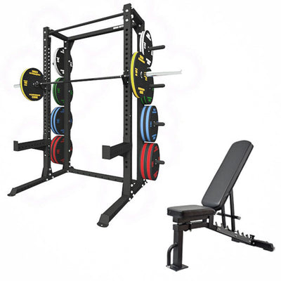 360 Strength Squat Rack & FID Bench