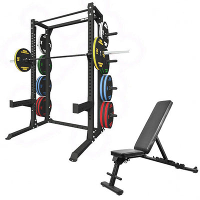 360 Strength Squat Rack & FID Bench