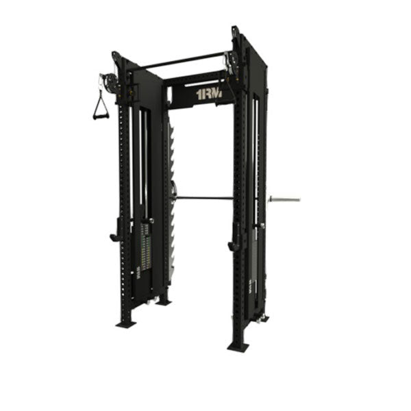 1RM Ebony Functional Rack & Smith Machine Combo Walkthrough