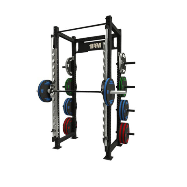 1RM Free Standing Compact Smith Machine with Storage Image 2