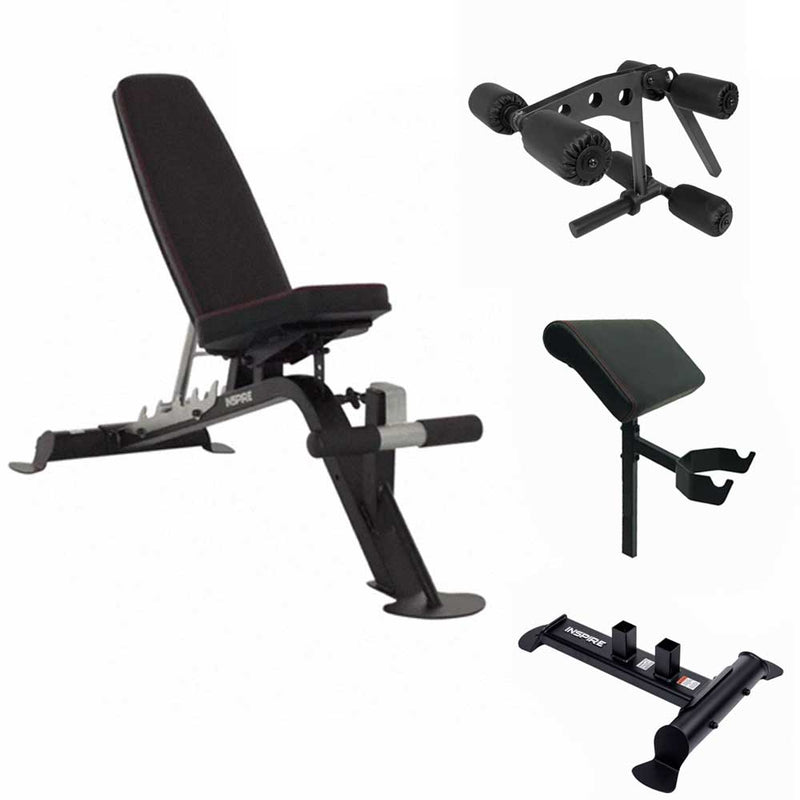 Inspire SCS Adjustable Bench Fully Loaded