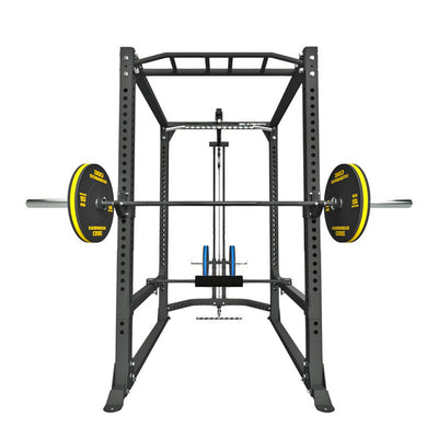 Pre Order - Expected Mid Jan | 360 Strength Light Commercial Power Rack with Lat Pulldown / Low Row