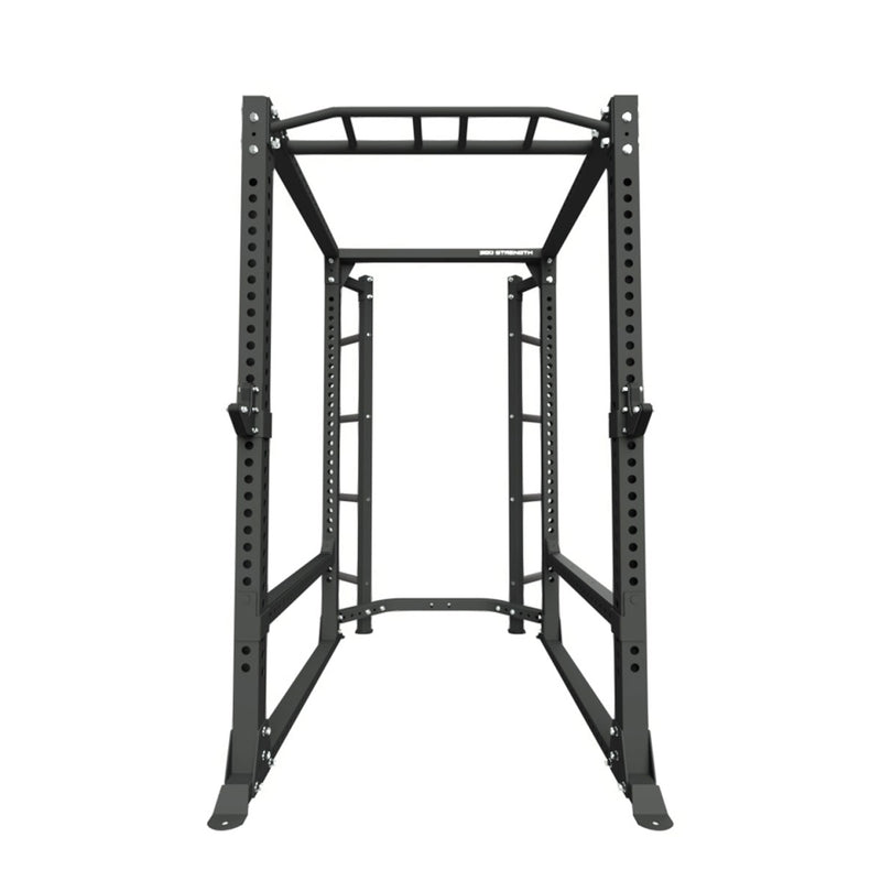 Pre Order - Expected Mid Jan | 360 Strength Light Commercial Power Rack with Plate Storage