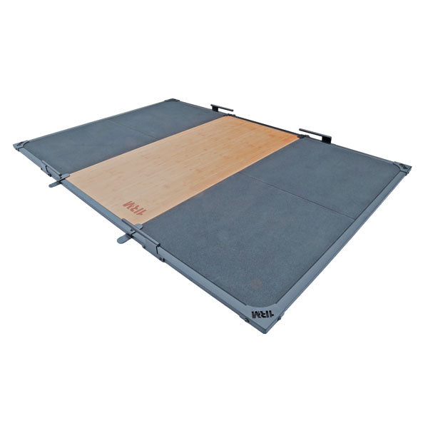 3m x 2m Lifting Platform - 30mm - Bamboo - 1RM | Little Bloke Fitness